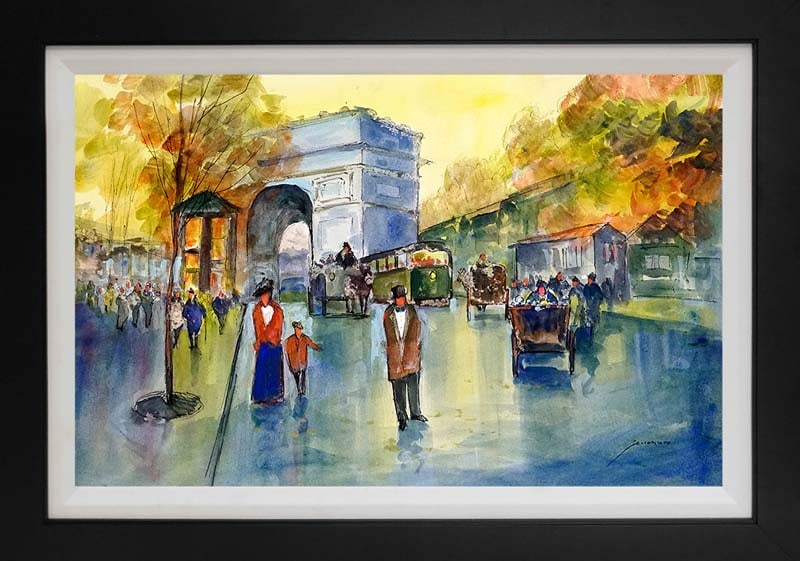 Michael Schofield Original  on board Paris (1 of 1)