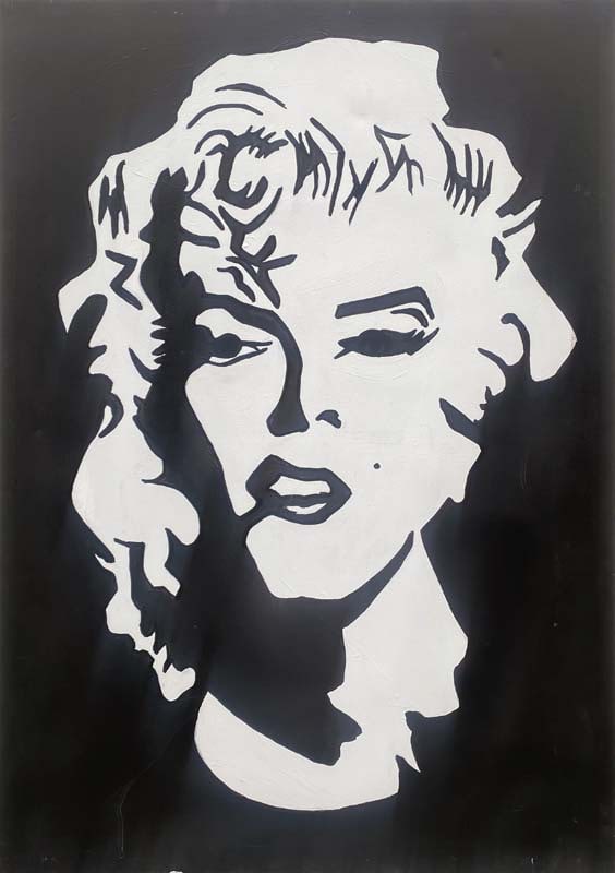 Marilyn Monroe original on canvas by Art Chorney (1 of 1)