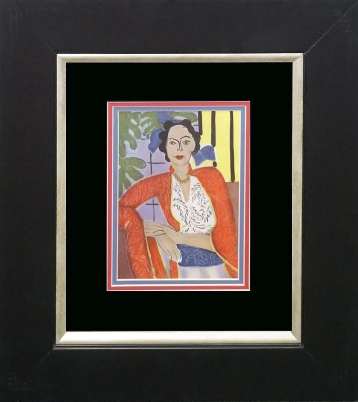 Henri Matisse Lithograph from 1958: Matisse Lithograph from 1958 Approx 24x20 inches. Framed and includes certificate