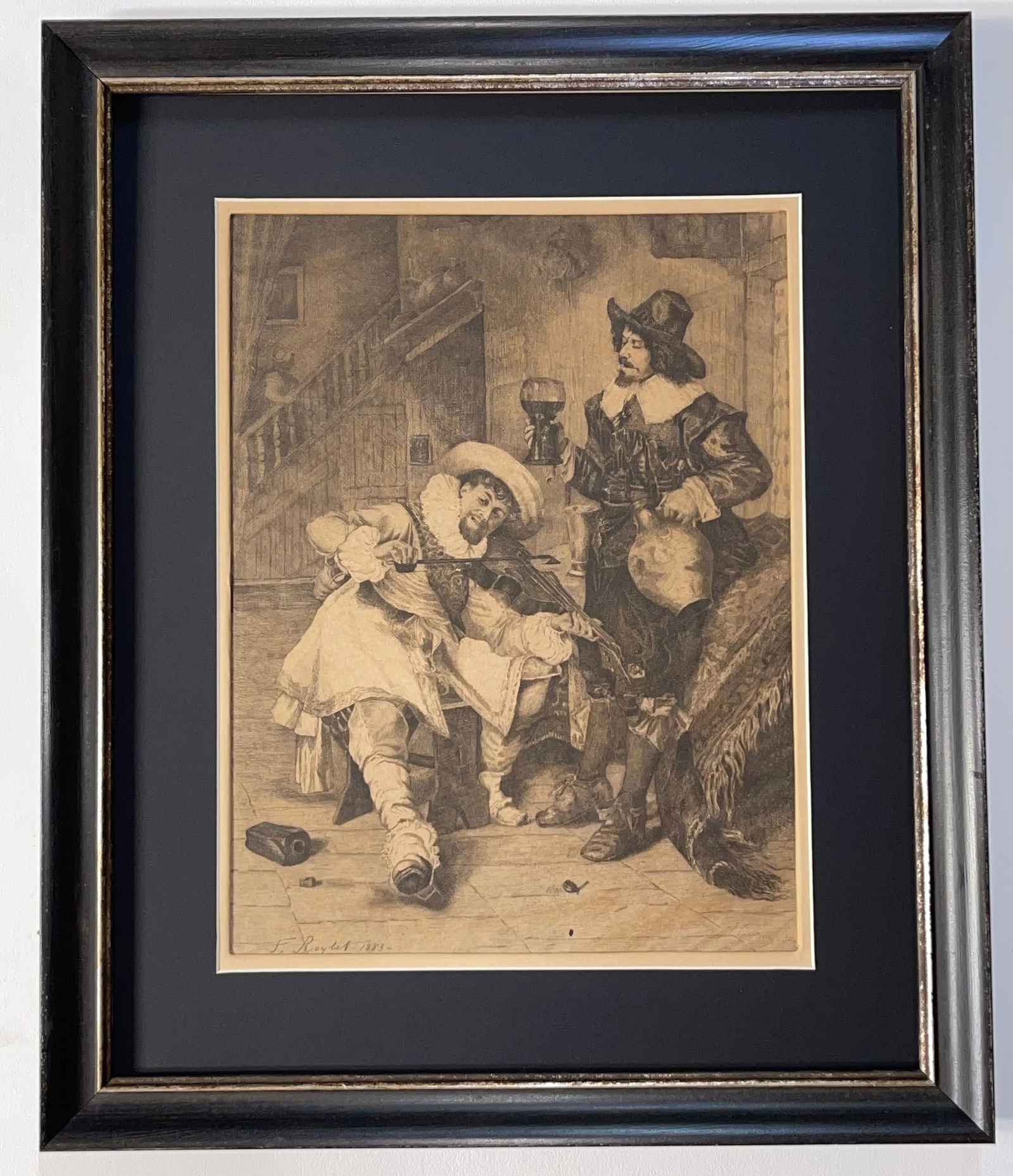 Rembrandt The Goldsmith Etching (1 of 1)