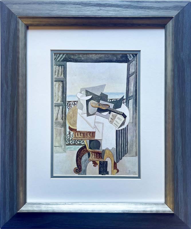 Pablo Picasso Color plate Lithograph from 1968 Rare find: Pablo Picasso color plate lithograph from 1968. Approx 24x20 inches and is custom framed. Includes certificate of authenticity.