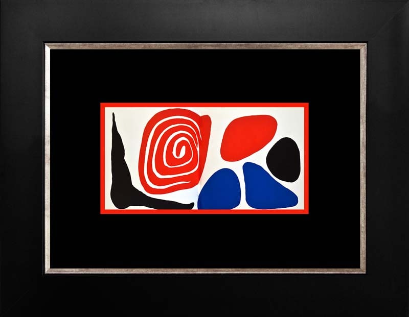 Alexander Calder Lithograph Calder from 1966 Abstract  Rare find (1 of 1)