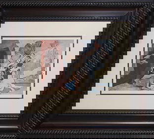 Pablo Picasso Color Plate Lithograph from 1970 Rare find (1 of 1)