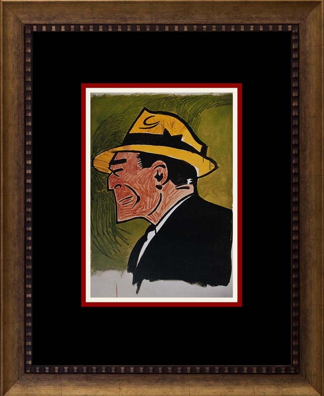 Andy Warhol 1973 Color Plate Lithograph after Warhol: Andy Warhol 1973 Color Plate Lithograph after Andy Warhol . Approx 20x24 inches. Professionally framed. Includes Letter of Authenticity.