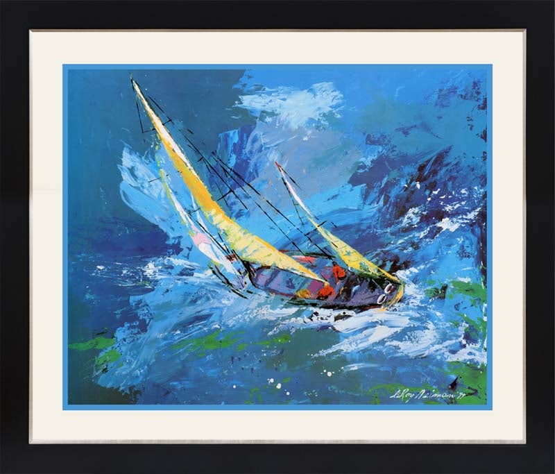 Le Roy Neiman Sailing Original Lithograph Hand signed (1 of 1)