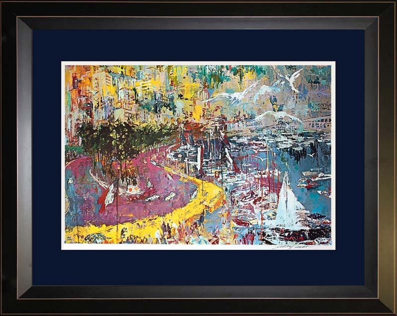 Leroy Neiman Hand signed Lithograph The Grand Prix de Monaco (1 of 1)
