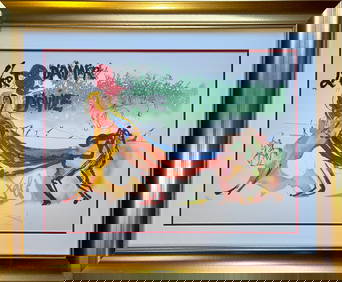 Salvador Dali Limited Edition Romains, s'il est Quequ'un Parmi Vous a qui l'Amor soir Inconnu, Qu'il (1 of 1)