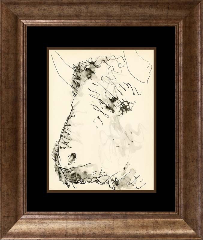 Pablo Picasso 1957 Lithograph from Marge Du Buffon from 60 years ago (1 of 1)