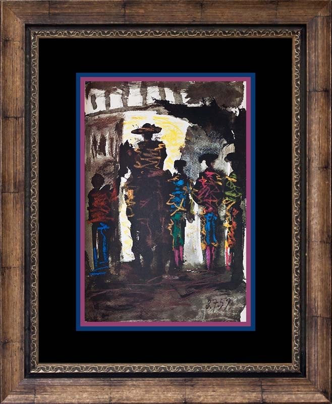 Pablo Picasso 1961 Lithograph Toros Y Toreros. Auction