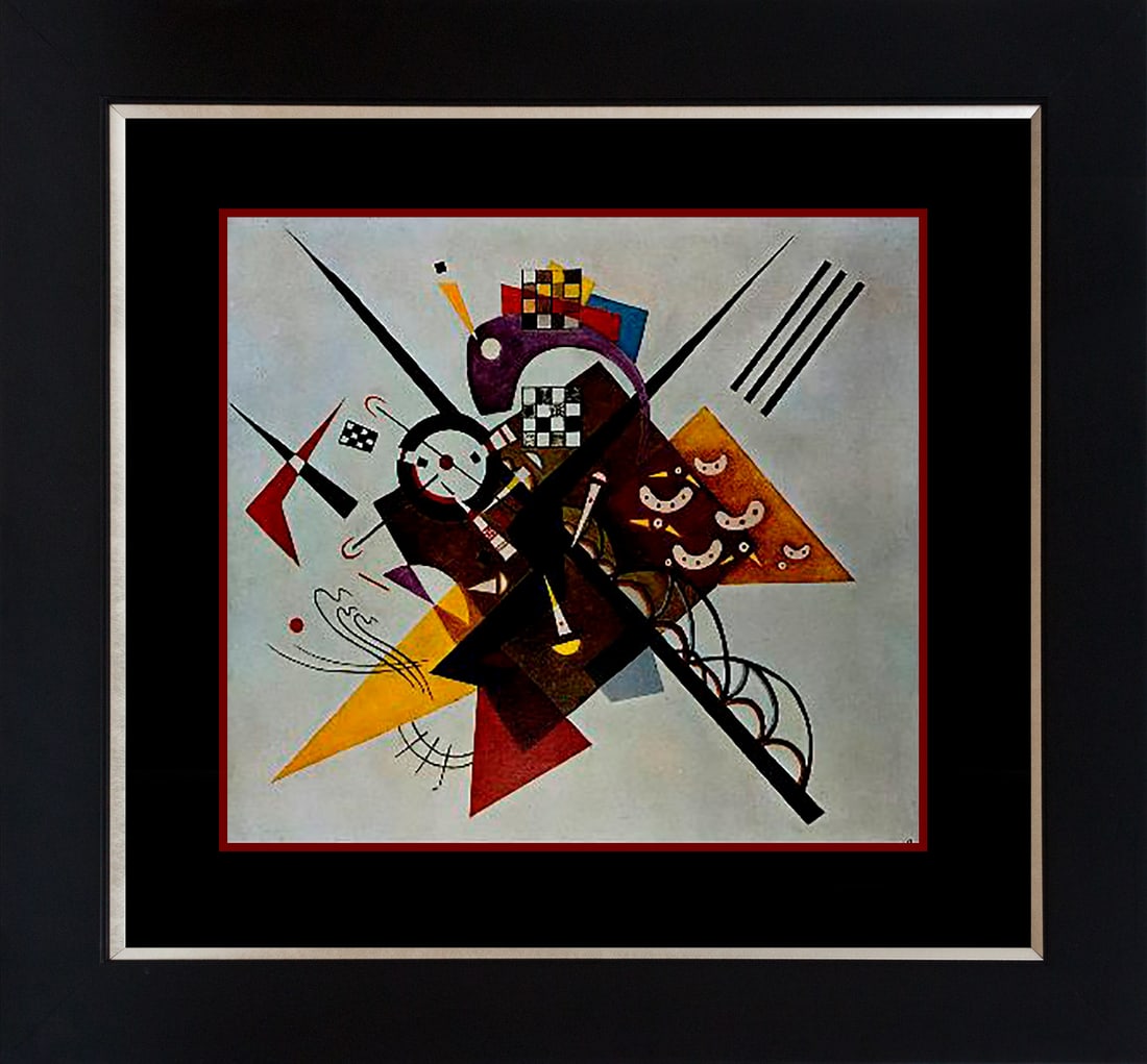 Wassily Kandinsky color plate lithograph after Kandinsky 1967 (1 of 1)