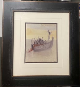 Salvador Dali  La Divine Comedie  Limited Edition Ceramic Tile in 15 colors 1951 Signed