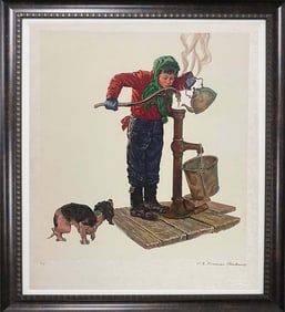Norman Rockwell. Lithograph Encore edition Each is numbered and includes the official Norman
