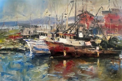 Jorn Fox original on canvas
