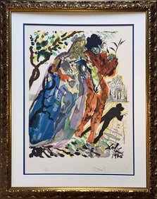 Salvador Dali Fille de Minos from The Art of Loving  Ovide. 1979. Limited Edition Lithograph in