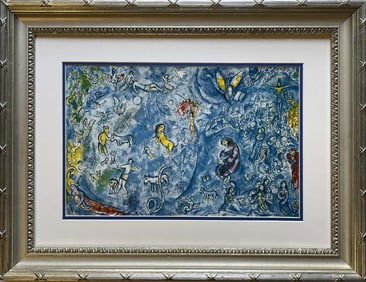 Marc Chagall Lithograph hand signed