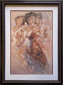Gary Benfield Limited Edition Serigraph Summer Romance Hand signed and numbered