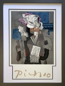 Pablo Picasso Marina Picasso Limited Edition on paper 1984