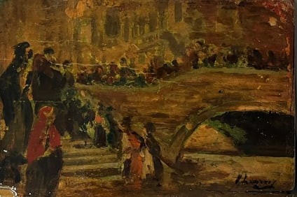 John Lavery oil on board