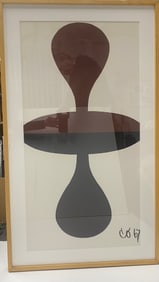 Double Punching Bag Claes Oldenburg  Lithograph  1967