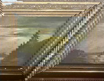 Gustave Courbet oil on board