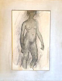 AUGUSTE RODIN BLACK WOMAN, ENGRAVING