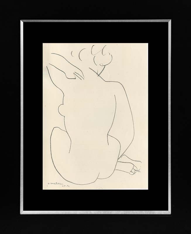 Henri Matisse Lithograph after Matisse from 1968: Henri Matisse Lithograph from 1968. Approx 24x20 inches Professionally framed. Includes certificate.