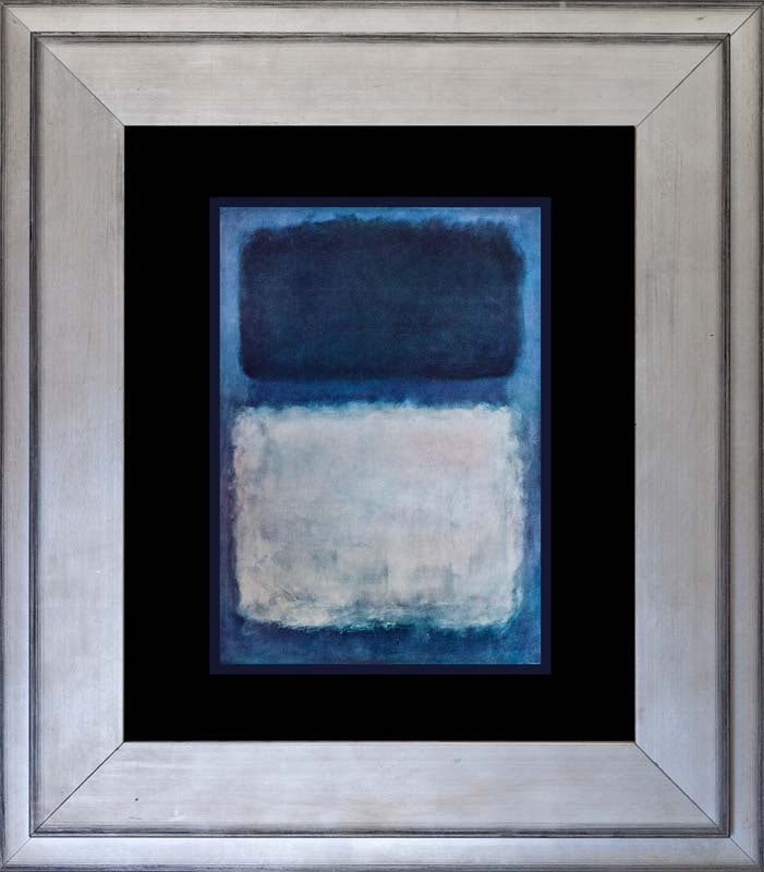 Mark Rothko Color Plate Lithograph after Rothko: Mark Rothko Color Plate Lithograph from 1982 Approx 20x24 inches. Includes certificate. Custom framed.