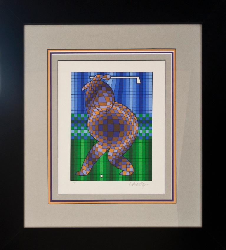 Victor Vasarely Limited Edition Serigraph Golf (1 of 1)