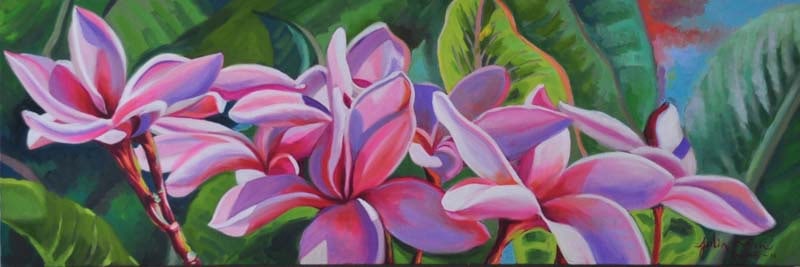 Julia Kim original oil on canvas: Julia Kim Original oil on canvas. Approx 20x28 inches. One of a kind original. Hand signed by the artist. Includes certificate. This work was purchased directly from the artist.