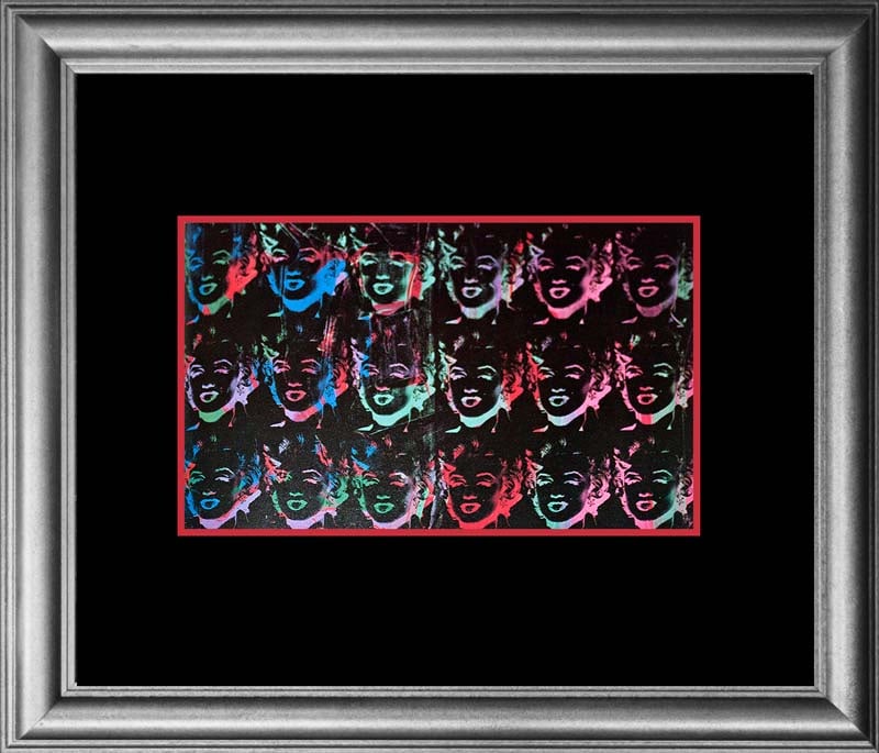 Andy Warhol Lithograph after Warhol printed in Germany 25 years ago: Andy Warhol Lithograph printed in Germany over 25 years ago. Custom framed. Approx size is 18x18 inches. Includes certificate of authenticity. Professionally framed.