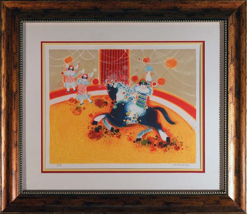 Limited Edition Serigraph by Menguy Circus (1 of 1)