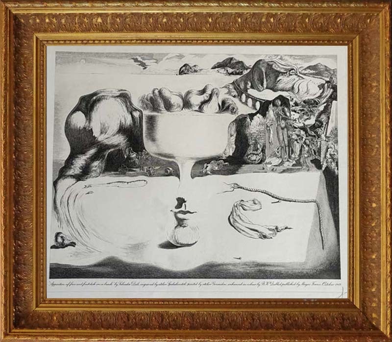 Salvador Dali Limited Edition Etching (1 of 1)