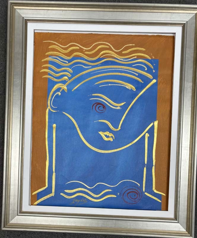 Original on canvas by Gaylord Soli: Original on canvas by Gaylord Soli Hand signed by the artist one of a kind original Approx 30x24 inches Custom framed and includes certificate.