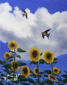 Robert Copple Original Mixed media on canvas