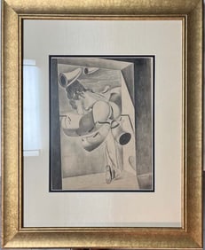 Original drawing by Salvador Dali 1954