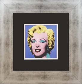 Andy Warhol color plate Lithograph from 1980 Marilyn Monroe