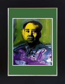 Andy Warhol Color Plate Lithograph from 1991  Mao