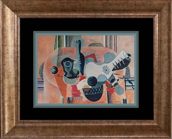 Georges Braque Color Plate Lithograph from 1968