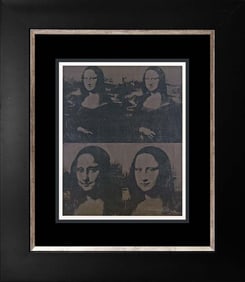 Andy Warhol Mona Lisa Lithograph after Warhol