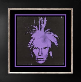 Andy Warhol Self Portrait Lithograph after Warhol