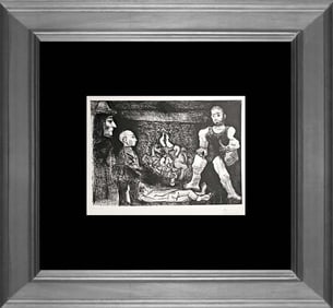 Pablo Picasso 1973 Color Plate Lithograph