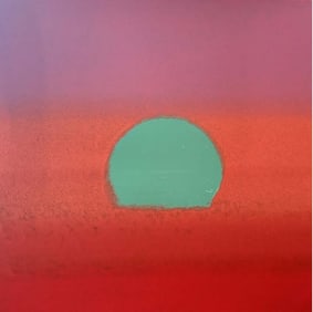 Sunset Andy Warhol Serigraph from 1972