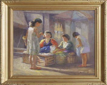 Rafael original oil on canvas