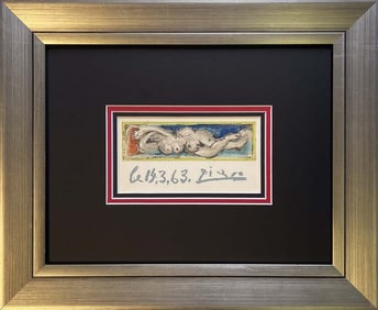 Picasso Color Plate Lithograph