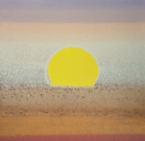 Andy Warhol Serigraph silkscreen Sunset