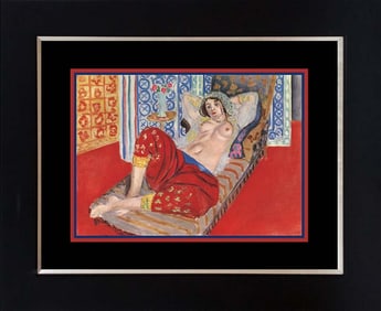 Henri Matisse Color Plate Lithograph after Matisse from 1970