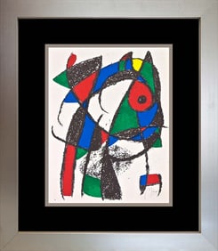 Joan Miro Hand Signed Lithograph