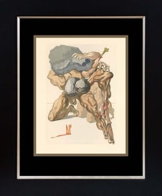 Salvador Dali Original Wood Block 1964