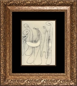 Joan Miro Color Plate Lithograph 1979