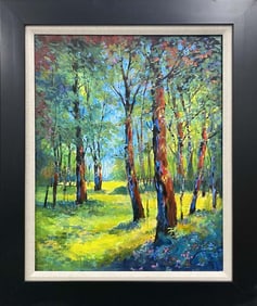 Original mixed media on canvas Michael Schofield Landscape